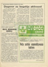 Насловна страна 'Извиђачког вјесника' - извиђачке публикације Савеза извиђача Босне и Херцеговине (СИ БиХ) - број 270 издат 13.априла 1988. године.