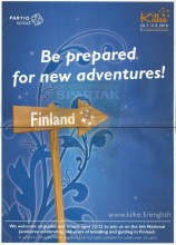 Be prepared for new adventures! Finland - Kilke VI Finnjamboree (28.07.-05.08.2010.)