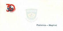 Pozivnica povodom 30-godišnjice rada Saveza izviđača Opštine Subotica (Subotica 1983. godine, 18-19.novembar)