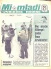 Насловна страна извиђачких новина ''Ми млади'', број 21 за фебруар 1984. године
